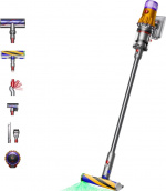 Dyson V12 Detect Slim Absolute Guld/Jern (2023) Støvsuger Pind/håndholdt 150W 0.35 liter