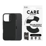PanzerGlass CARE Fashionable Case til iPhone 16 Pro Sort PanzerGlass CARE Fashionable Case til iPhone 16 Pro Sort