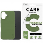 PanzerGlass CARE Fashionable Case til iPhone 16 Grøn PanzerGlass CARE Fashionable Case til iPhone 16 Grøn
