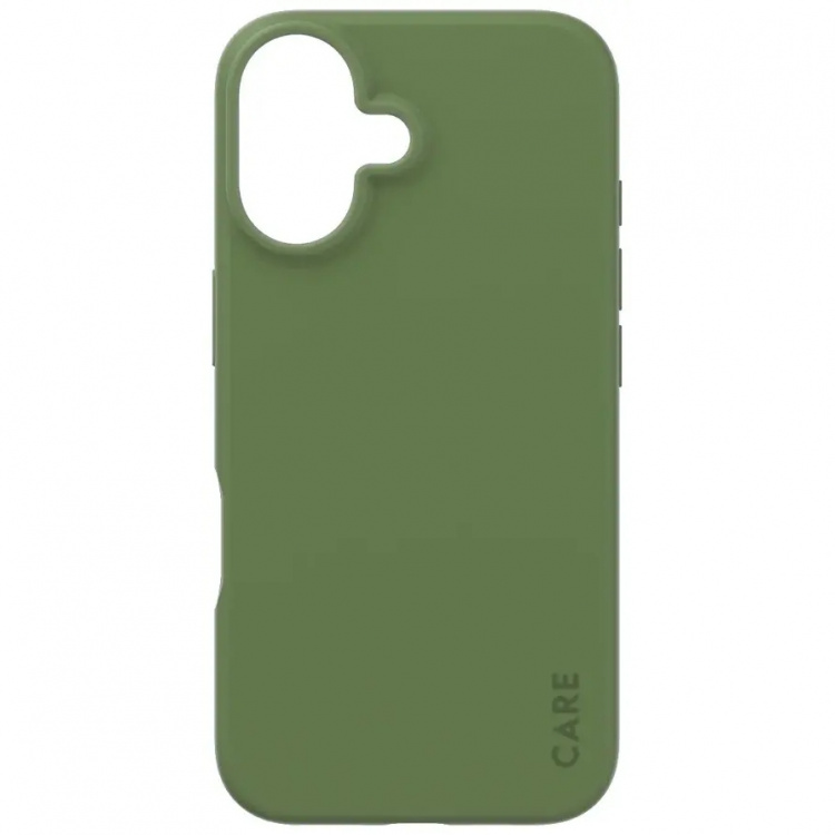 PanzerGlass CARE Fashionable Case til iPhone 16 Grøn PanzerGlass CARE Fashionable Case til iPhone 16 Grøn
