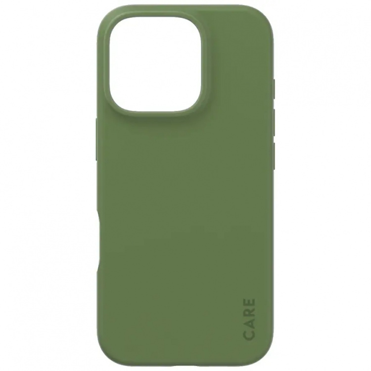 PanzerGlass CARE Fashionable Case til iPhone 16 Pro Grøn PanzerGlass CARE Fashionable Case til iPhone 16 Pro Grøn