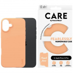 PanzerGlass CARE Fashionable Case Peachy til iPhone 16 Plus Fersken PanzerGlass CARE Fashionable Case Peachy til iPhone 16 Plus Fersken