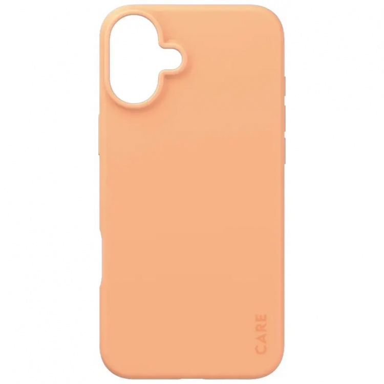 PanzerGlass CARE Fashionable Case Peachy til iPhone 16 Plus Fersken PanzerGlass CARE Fashionable Case Peachy til iPhone 16 Plus Fersken