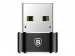 Baseus USB-C adapter Sort