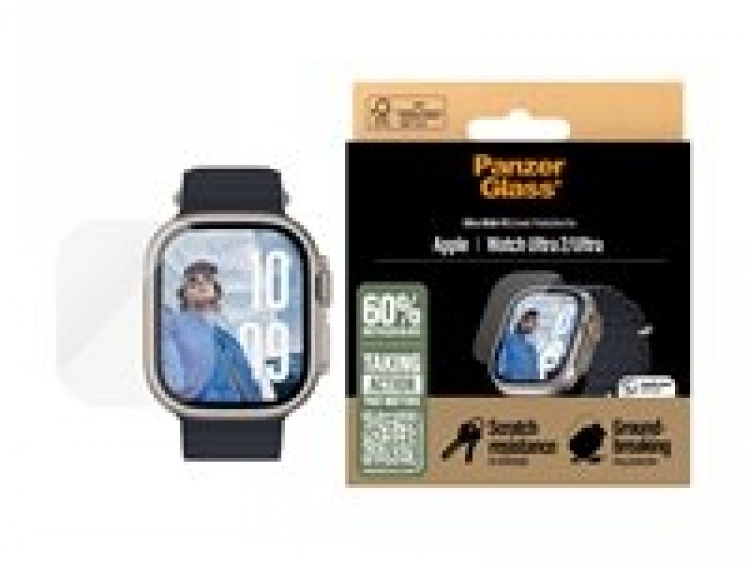 PanzerGlass Skærmbeskytter Smartwatch Transparent Hærdet glas (mikrofraktur2023) Polyetylen tereftalat (PET) PanzerGlass Skærmbeskytter Smartwatch Transparent Hærdet glas (mikrofraktur2023) Polyetylen tereftalat (PET)