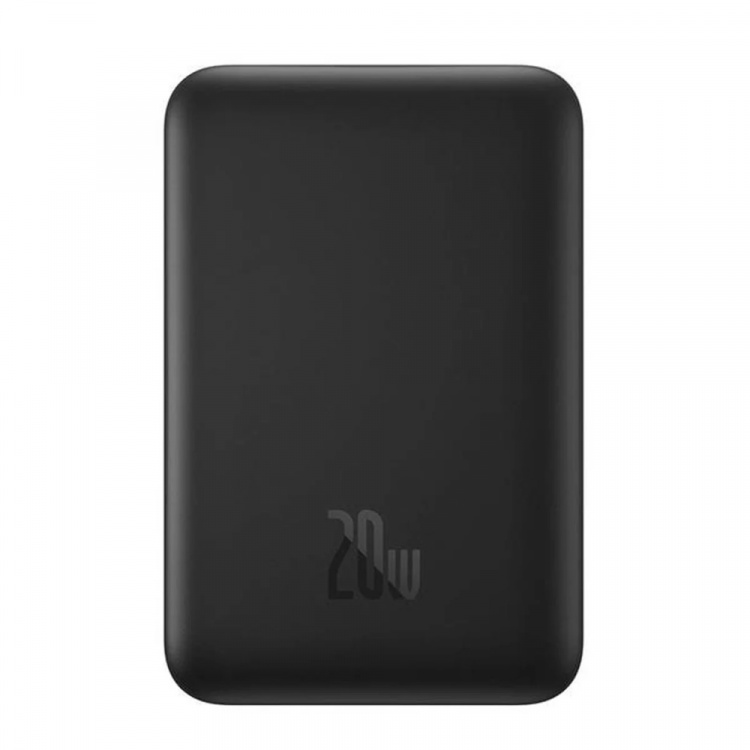 Baseus 10000 mAh Powerbank med trådløs opladning 20W Sort