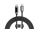 Baseus-kabel USB-C til USB-C 2 m sort