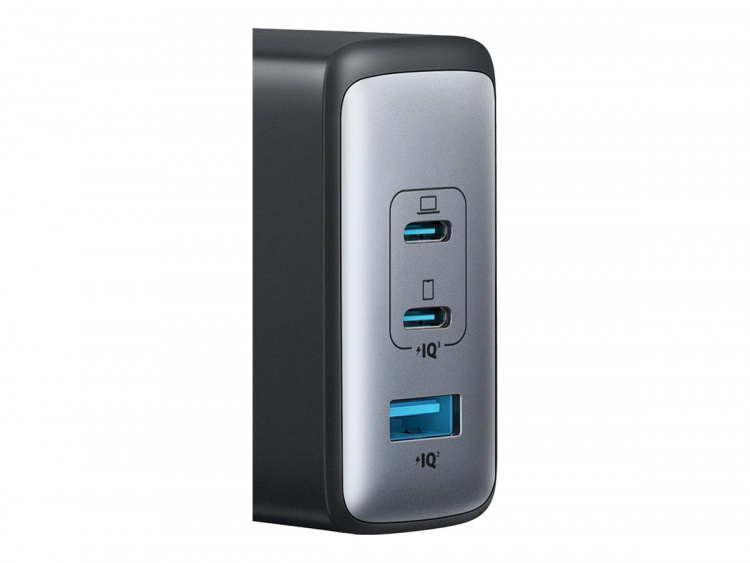 Anker Strømforsyningsadapter 100Watt Europlug (strøm CEE 7/16) GaN