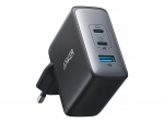 Anker Strømforsyningsadapter 100Watt Europlug (strøm CEE 7/16) GaN