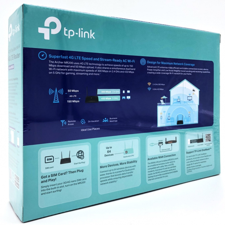 TP-Link Archer MR200 Trådløs router Desktop