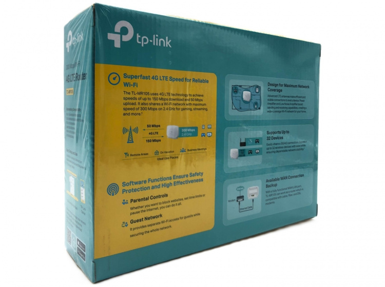 TP-Link TL-MR105 V1 Trådløs router Desktop