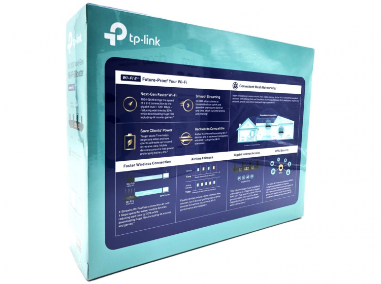 TP-Link Archer AX17 V1 Trådløs router Desktop TP-Link Archer AX17 V1 Trådløs router Desktop