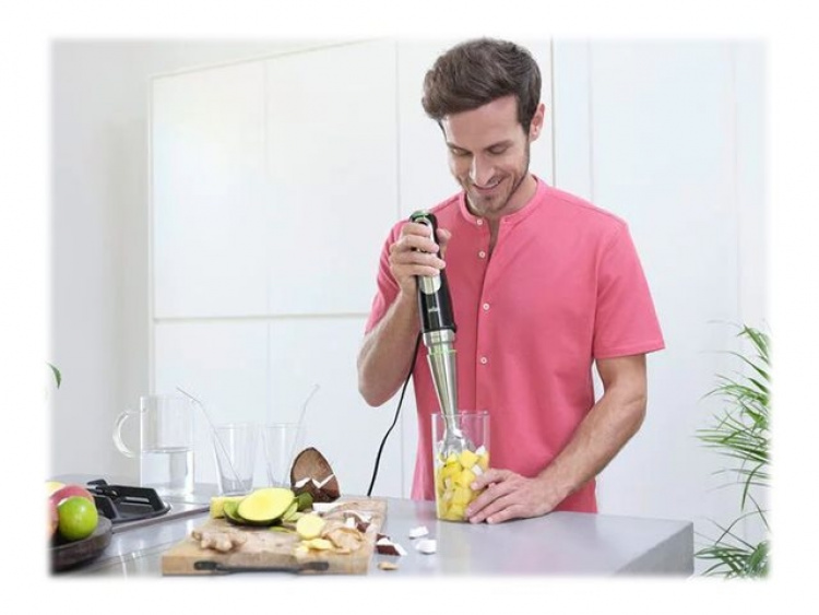 Braun Multiquick 9 MQ 9187XLI Stavblender Premium sort/børstet rustfrit stål