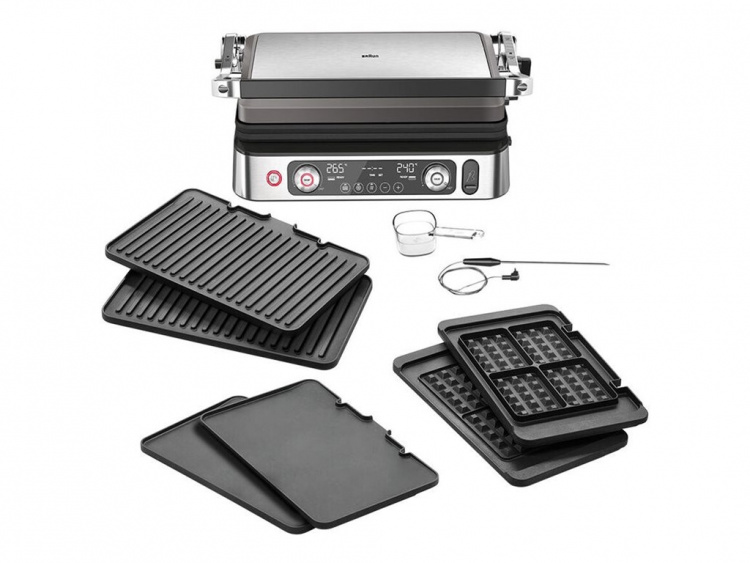 Braun MultiGrill 9 Pro CG 9167 Grill 2200W Sort/rustfrit stål