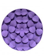 Confetti Dogs Flower & Leaves slikkemåtte 20 x 20 x 2 cm - (PBL6637S)