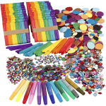Creative Toys DIY-sæt - Glitter & træpinde Mega Set (97435)
