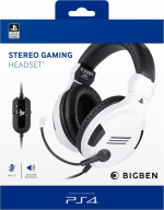 Bigben playstation 4 HW Bigben Stereo Gaming Headset v3 (Hvid)