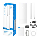 CUDY Adgangspunkt Access Point Ap3000 Outdoor Wf6 Ax3000 Gigabit Poe Mesh Ip65 CUDY Adgangspunkt Access Point Ap3000 Outdoor Wf6 Ax3000 Gigabit Poe Mesh Ip65