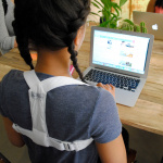 SWEDISH POSTURE Holdningsstøtte Junior 12-16 År Hvid