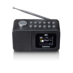 Lenco DAB+/FM-radiovækkeur med farvedisplay, sleeptimer og dobbelt alarmfunktion Sort Lenco DAB+/FM-radiovækkeur med farvedisplay, sleeptimer og dobbelt alarmfunktion Sort