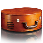 Lenco Retro-pladespiller med 2 indbyggede højttalere Brun