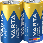 Varta Alkaline Batteri C 1.5 V High Energy 2-Bobler