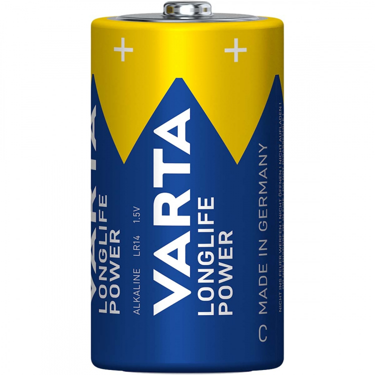 Varta Alkaline Batteri C 1.5 V High Energy 2-Bobler
