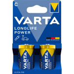 Varta Alkaline Batteri C 1.5 V High Energy 2-Bobler