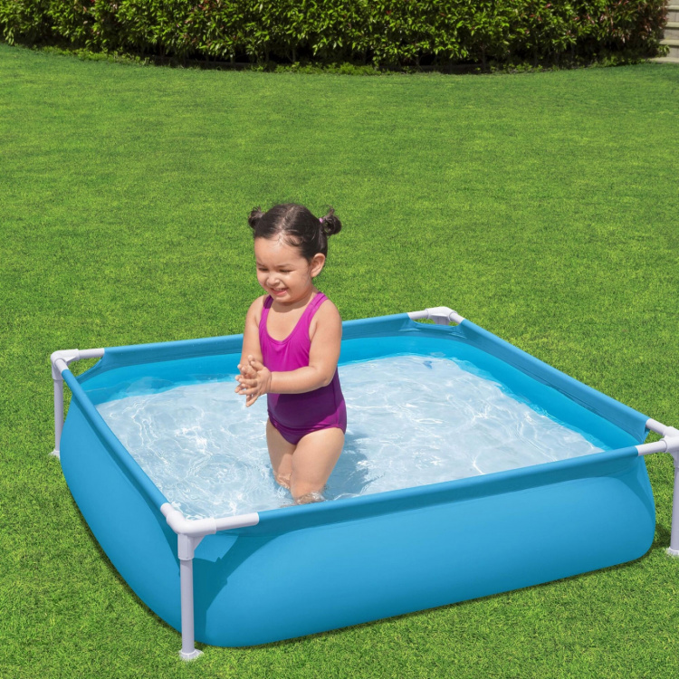 Bestway My First Frame Pool 1.22m x 1.22m x 30.5cm Bestway My First Frame Pool 1.22m x 1.22m x 30.5cm