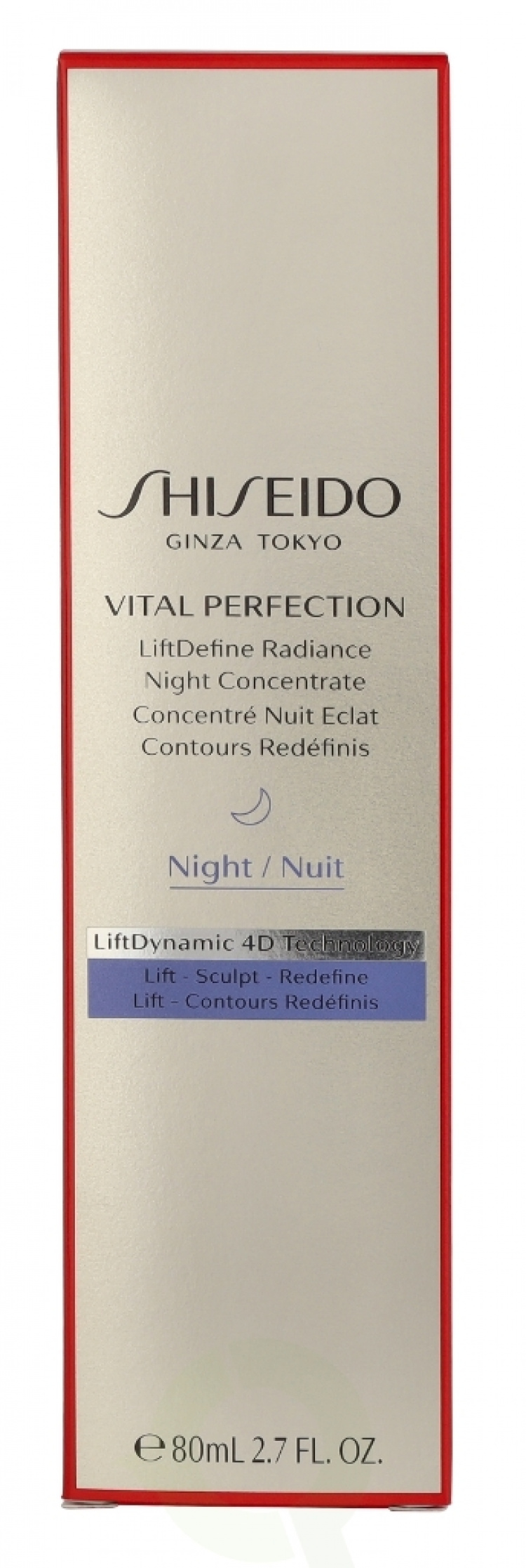 Shiseido Vital Perfection LiftDefine Night Concentrate 80 ml
