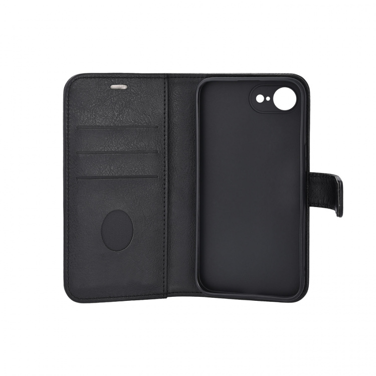 Radicover Wallet iPhone 16e Anti-Radi RFID 3 Kort MagSeries PU Sort