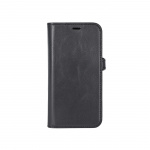 Buffalo Wallet 2-i-1 iPhone 16e MagSeries Læder 3 Kort Sort