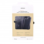 Buffalo Wallet 2-i-1 iPhone 16e MagSeries Læder 3 Kort Sort