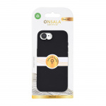 Onsala Mobilcover iPhone 16e Sil Touch MagSerie Sort