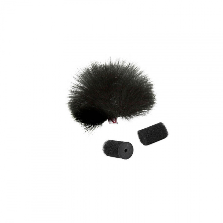 Rycote WindjammerLavalier Black 2pcs