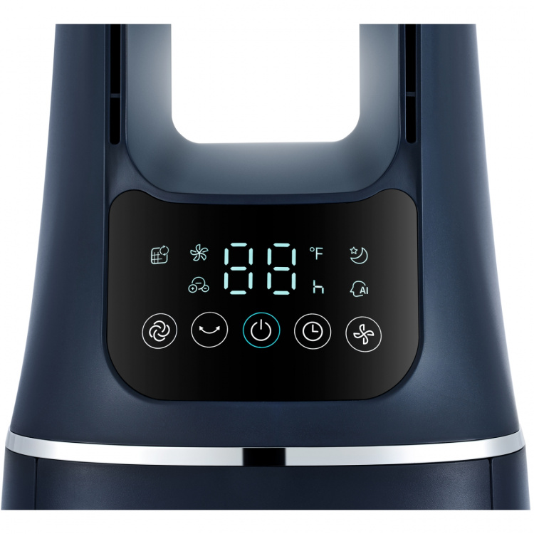 Midea Golvfläkt 2 i 1 med Luftrenare WiFi Mörkblå