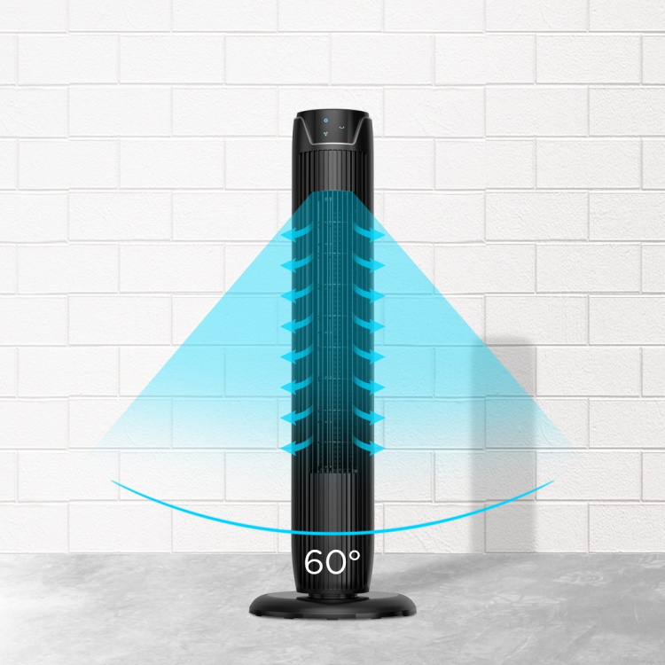 Midea Pelarfläkt 3 Hastigheter 91,8cm Inkl Fjärrkontroll