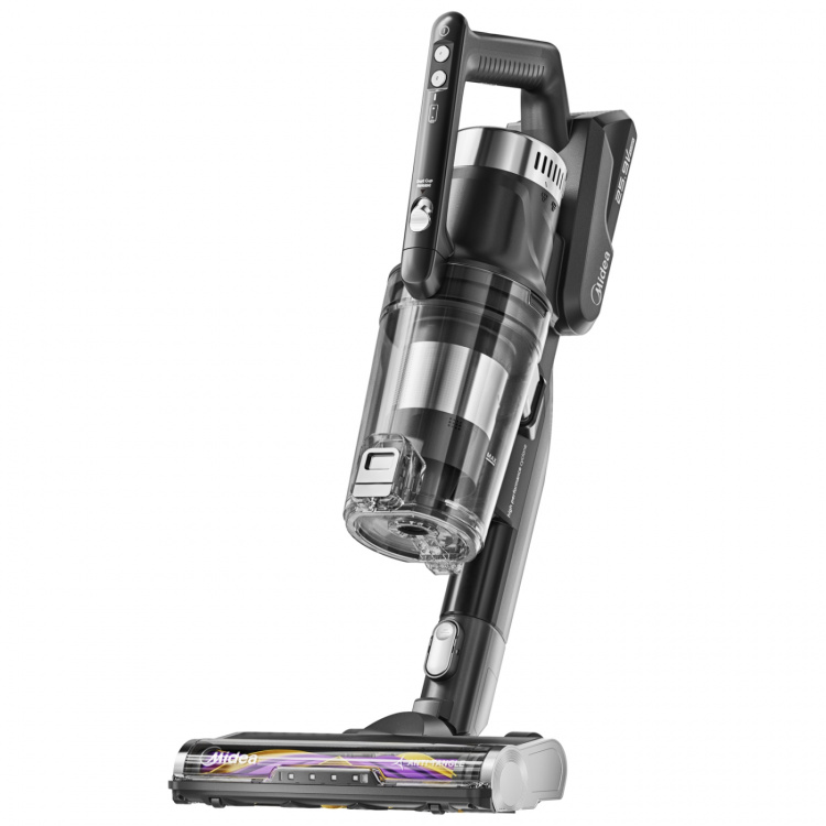 Midea Skaftdammsugare med Tömningsstation, 350W BLDC Motor