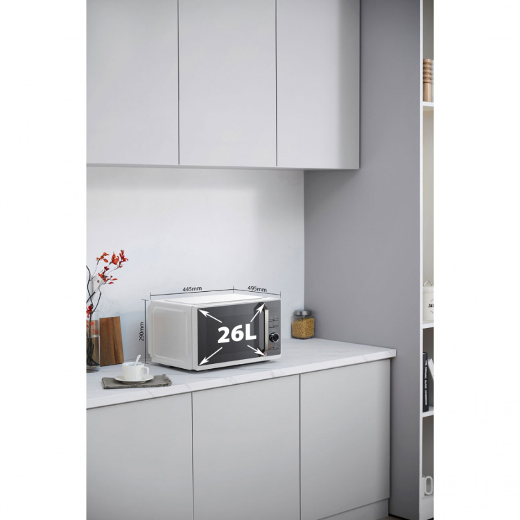 Toshiba Mikrovågsugn 26L, 3 i 1 Grill/Airfryer 900/1000/2100W