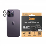 PanzerGlass Hoops kameralinsebeskytter til iPhone 14 Pro/14 Pro Max - Sort