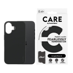 CARE by PanzerGlass - Etui - Sort m. MagSafe - iPhone 16 CARE by PanzerGlass - Etui - Sort m. MagSafe - iPhone 16