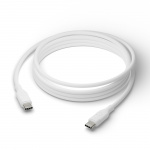 dbramante1928 opladning - Kabel - USB-C til USB-C - TPE, 2,5 - Hvid dbramante1928 opladning - Kabel - USB-C til USB-C - TPE, 2,5 - Hvid