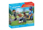 Playmobil Politiets eftersøgning med hund (71731)