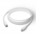 dbramante1928 Re-charge - Kabel - USB-C til Lightning, 2,5 m - Hvid