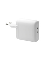 dbramante1928 Re-charge - EU-vægoplader - 2x USB-C 45W - Hvid dbramante1928 Re-charge - EU-vægoplader - 2x USB-C 45W - Hvid