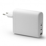 dbramante1928 Re-charge - vægoplader GaN - USB-C 140W+100W+18W EU - hvid dbramante1928 Re-charge - vægoplader GaN - USB-C 140W+100W+18W EU - hvid