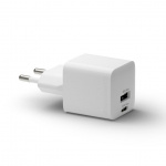 dbramante1928 Re-charge - Vægoplader GaN - USB-C+USB-A 25W+18W EU - Hvid