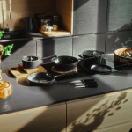 Fiskars Gryta Hard Face 5 L med lock Keramisk 1075527