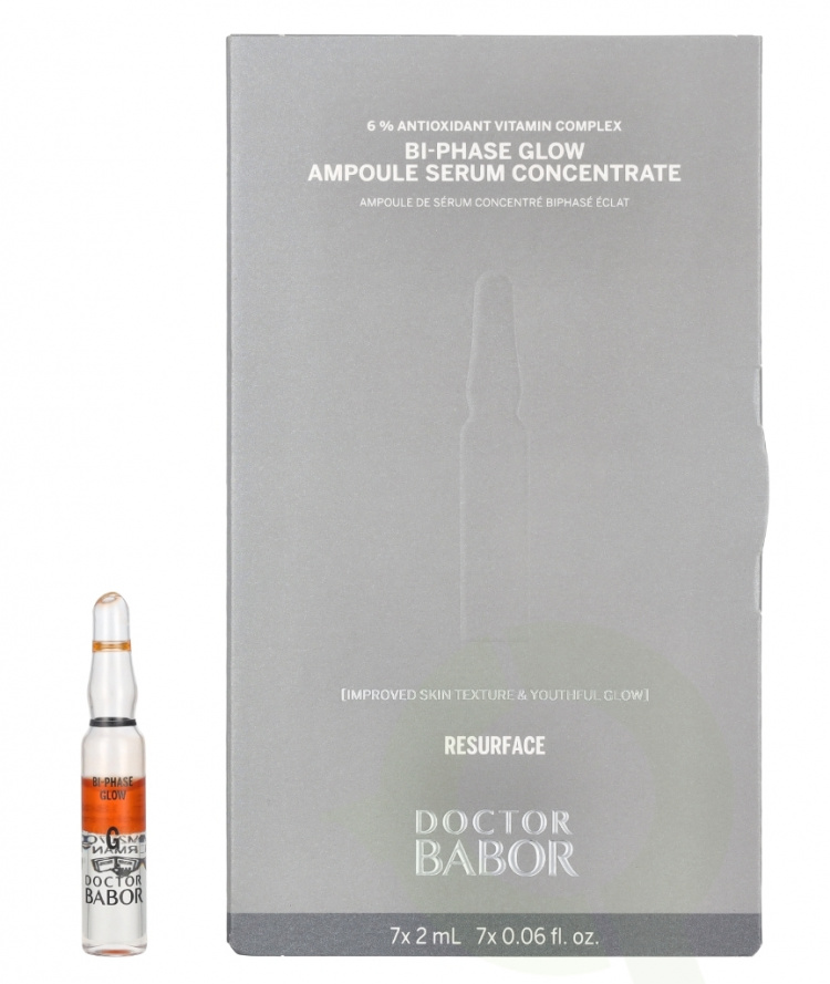 Babor Bi-Phase Glow Ampoule Serum Concentrate 14 ml 7x2ml