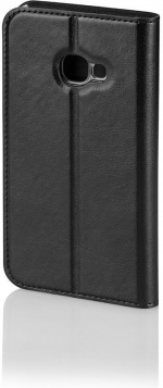 Wave BookCase beskyttelsesetui, Samsung Galaxy Xcover 4 / 4S, sort